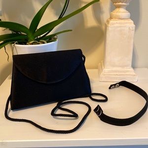 Small satin-look purse